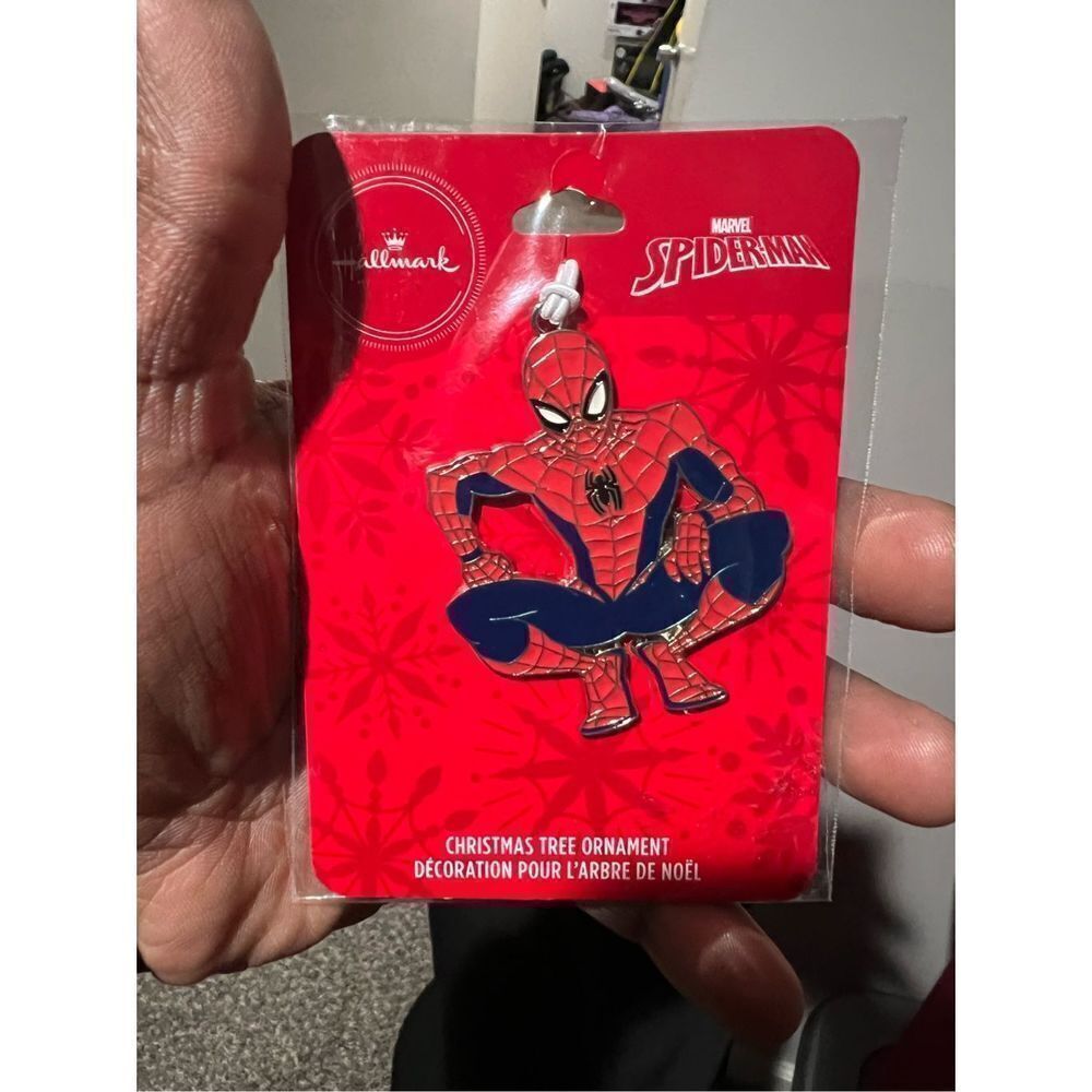 Hallmark 2019 Metal Christmas Tree Ornament Marvels Spider-Man